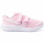 Nike Star Runner 2 Baby/Toddle, Pink Foam /Metallic Silver-Vol, 17