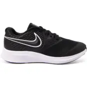 Nike Star Runner 2 Big Kids' R, Black/White-Black-Volt, 36.5