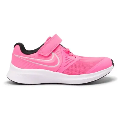 Nike Star Runner 2 Little Kids, Pink Glow/Photon Dust-Black-Wh, 33.5