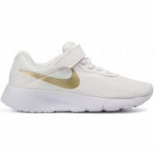 Nike Tanjun Velcro Barn, Summit White/Mtlc Gold Star-Wh, 27.5