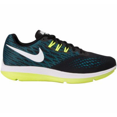 Nike Zoom Winflo 4, Black/White-Chlorine Blue-Volt, 38,5