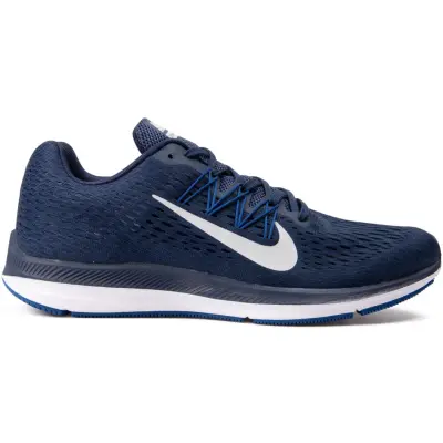 Nike Zoom Winflo 5, Midnight Navy/Pure Platinum, 44