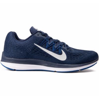 Nike Zoom Winflo 5, Midnight Navy/Pure Platinum, 48,5