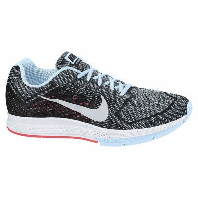 W Nike Air Zoom Structure 18, Ice/Metallic Silver-Ht Lv-Blk, 44,5