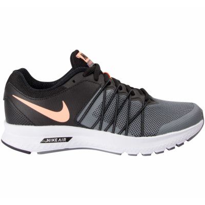 Wmns Nike Air Relentless 6, Black/Sunset Glow-Cool Grey-Wh, 37,5