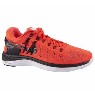 Wmns Nike Lunareclipse 5, Bright Crimson/White-Lght Aqua, 43