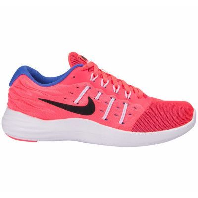 Wmns Nike Lunarstelos, Hot Punch/Black-White-Medium B, 44