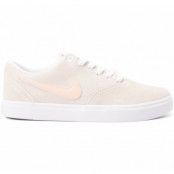 Wmns Nike Sb Check Solar, White/Washed Coral-Black, 36