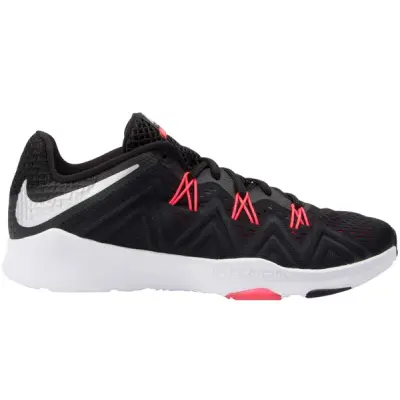 Wmns Nike Zoom Condition Tr, Black/Mtlc Platinum-Solar Red-, 36,5