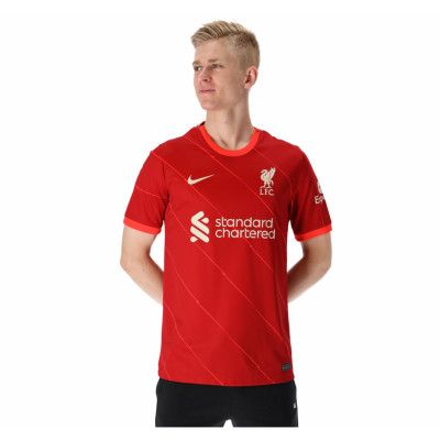 Liverpool Fc 2021/22 Stadium H, Gym Red/Bright Crimson/Fossil, L,  Nike
