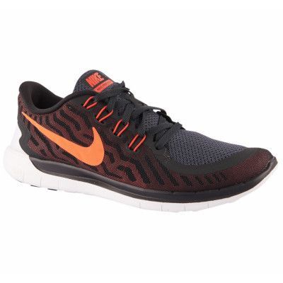 Nike Free 5.0, Anthrct/Brght Crmsn-Unvrsty Rd, 45