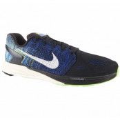 Nike Lunarglide 7, Black/Sail-Racer Blue-Vltg Grn, 45