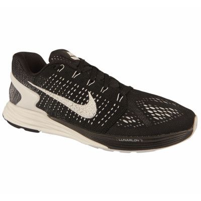 Nike Lunarglide 7, Black/Summit White-Anthracite, 43