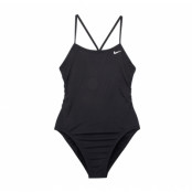 Nike W Cutout One Piece, Black, 24,  Nike