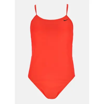 Nike W Cutout One Piece, Bright Crimson, 34,  Baddräkter