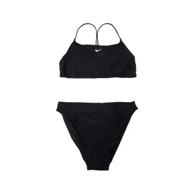 Sport Top 2p Nylon Core Solids, Svart, 46,  Bikinis