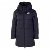 W Nsw Syn Fill Parka Hd, Black/White, S,  Nike