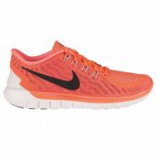 Wmns Nike Free 5.0, Ht Lv/Blck-Lv Glw-Brght Crmsn, 35,5