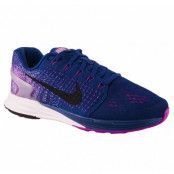 Wmns Nike Lunarglide 7, Brave Blue/Black-Vivid Purple, 44,5