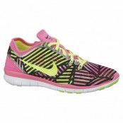 Wmns Nke Free 5.0 Tr Fit 5 Prt, Pink Pow/Volt-Black, 41