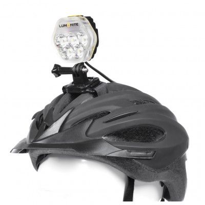 Cykelhjälmslampa LUMONITE Navigator2 - 4195 lm / Laddbar, Grundpaket + Batterisele