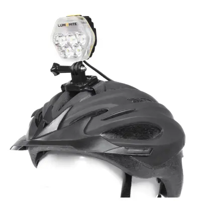 Cykelhjälmslampa LUMONITE Navigator2 - 4195 lm / Laddbar, Grundpaket + Batterisele