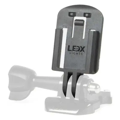 LEDX GoPro Adapter LX-mount Tillbehör Pannlampa, OZ