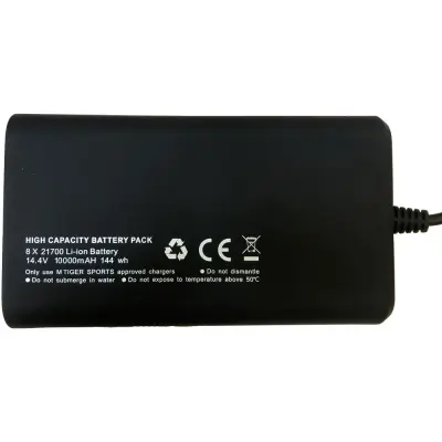 M Tiger Sports Battery-Pack 14,8V, 10000 Mah 8-Cell Tillbehör Pannlampa