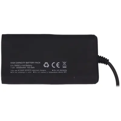 M Tiger Sports Battery-Pack 7,4V, 14000 Mah 8-Cell Tillbehör Pannlampa