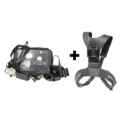 Pannlampa LUMONITE Air (v.2), 2231 lm, Standard-paket + batterisele