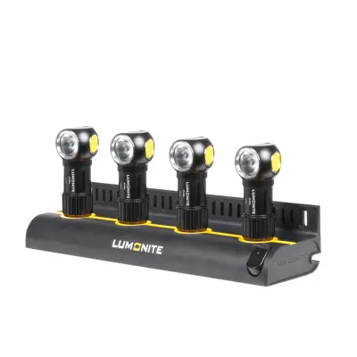 Pannlampa LUMONITE Pixel, 250 lm, 4 x Grundpaket + Laddstation