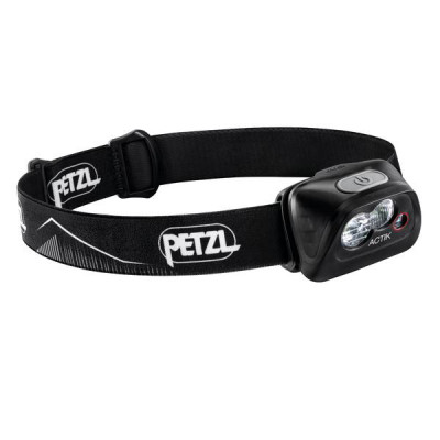 Pannlampa Petzl Actik, 350 lm, Svart