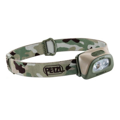 Pannlampa Petzl Tactikka+, 350 lm, Camo