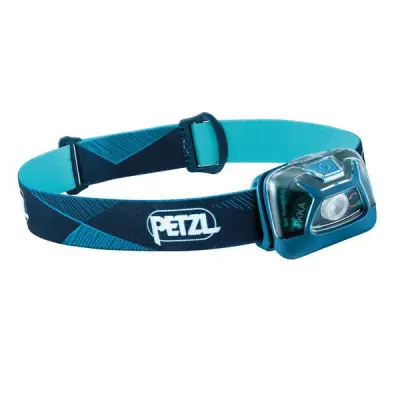 Pannlampa Petzl Tikka, 300 lm, Blå