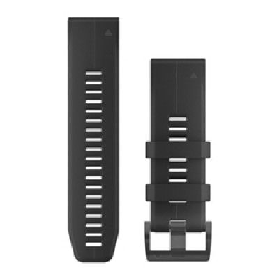 Garmin Watchband 26Mm Quickfit Black Silicone Band