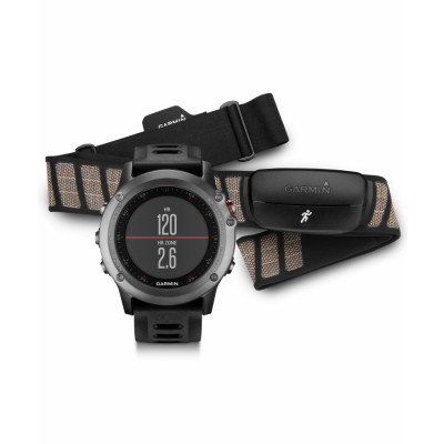 Garmin Fenix 3 HRM Outdoorklocka Grå