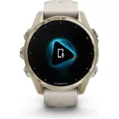 Garmin fenix 8 43mm,AMOLED,Saphire Gold