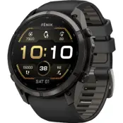 Garmin Fenix 9 Pro Amoled 51 mm Mörkgrå/Svart | Pulsklocka