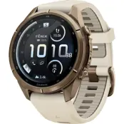 Garmin Fenix 9 Pro Amoled InReach 43 mm Guld | Pulsklocka