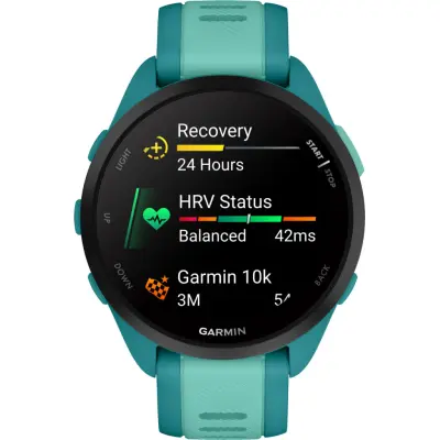 Garmin Forerunner 165 Music Turkos | Pulsklocka