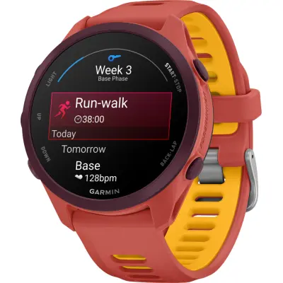 Garmin Forerunner 170 Music Amoled Rosa | Pulsklocka