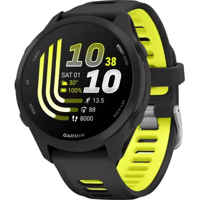 Garmin Forerunner 170 Music Amoled Svart | Pulsklocka