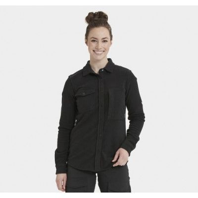 Noelle W Polar Fleece Shirt, Black, 38,  Fleecetröjor