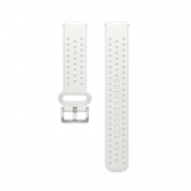 Polar Wristband 20Mm Silicone White/Turquoise S-L