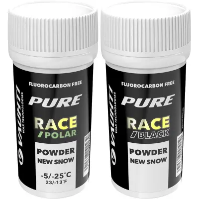 Vauhti Pure Race Powder New Snow 35 g Glidvalla, BLACK