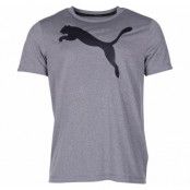 Active Big Logo Tee, Medium Gray Heather, Xxxl,  Puma