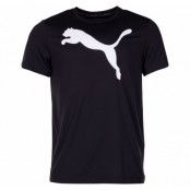 Active Big Logo Tee, Puma Black, L,  Puma