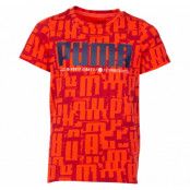 Active Sports Aop Tee B, Cherry Tomato, 104,  Puma