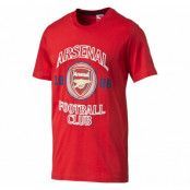 Afc Graphic Tee, Red, 140,  Puma