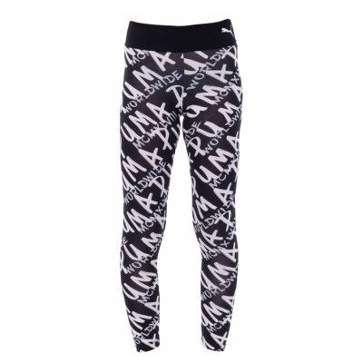 Alpha Aop Leggings G, Puma Black, 104,  Puma